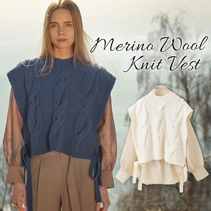 バックヤードファミリー（BACKYARD FAMILY）/手編みニットベストセット 手編みニットベストセット | バックヤードファミリー(BACKYARD FAMILY