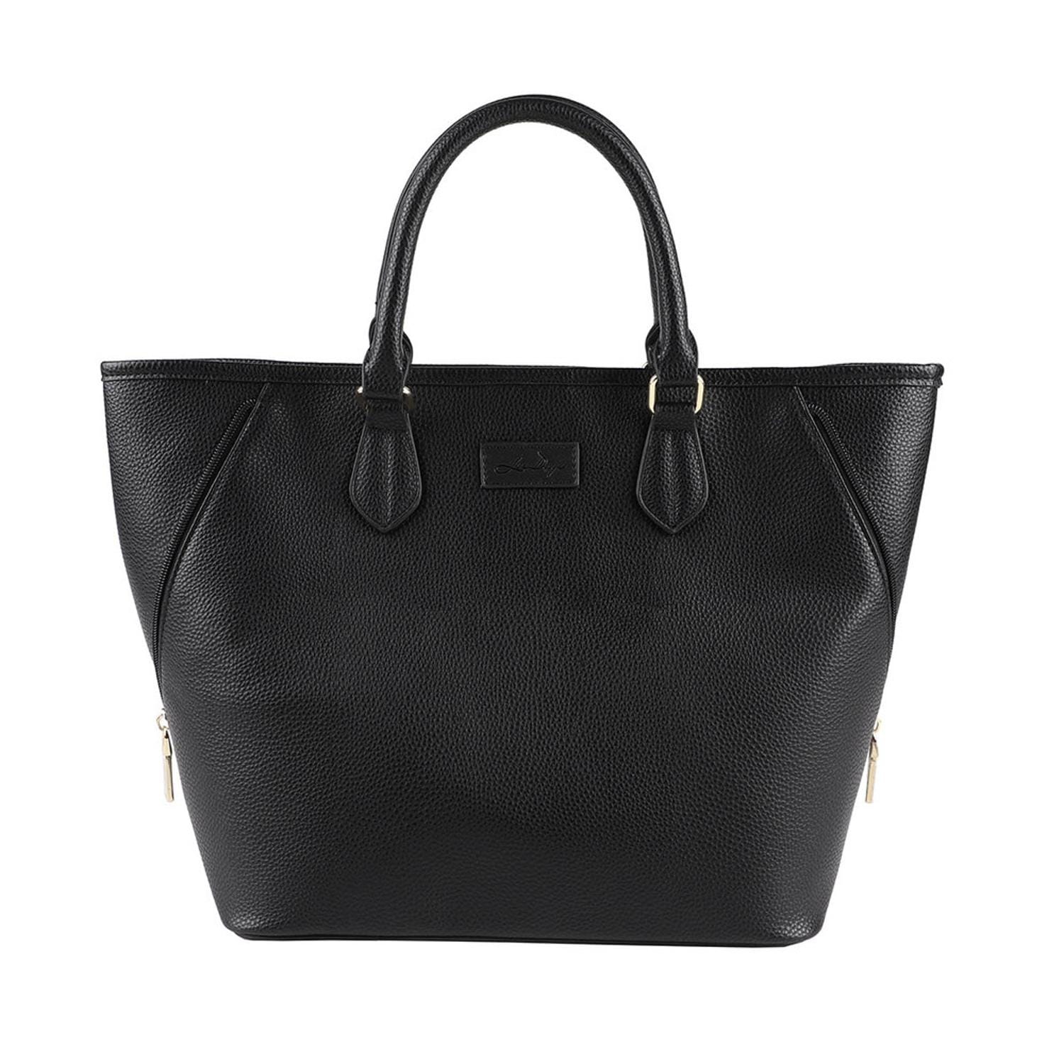 [�}���C]2�V���G�b�g�g�[�g�o�b�O Grace by LIZDAYS/�o�b�N���[�h�t�@�~���[�iBACKYARD FAMILY�j �u���b�N