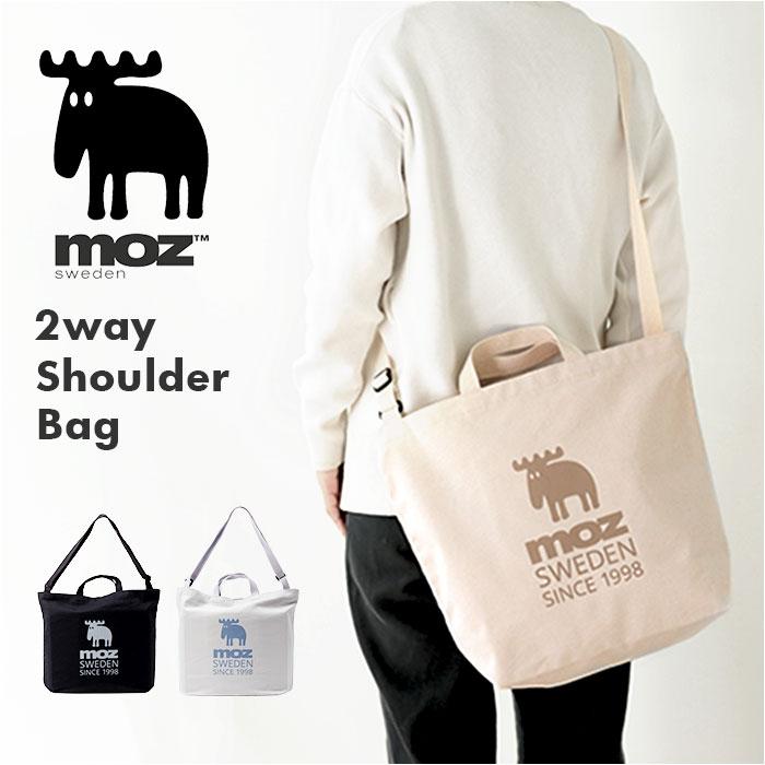 moz モズ ファスナーの付いた帆布トートL ショルダー付 | バック