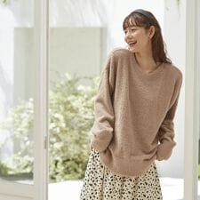 前後２ＷＡＹモヘアニット