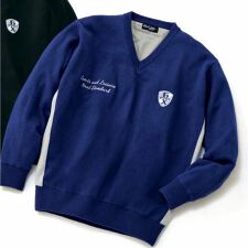 防風だけどストレッチで快適ニット