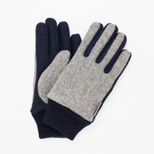 MEN Harris Tweed コンビグローブ タッチパネル対応