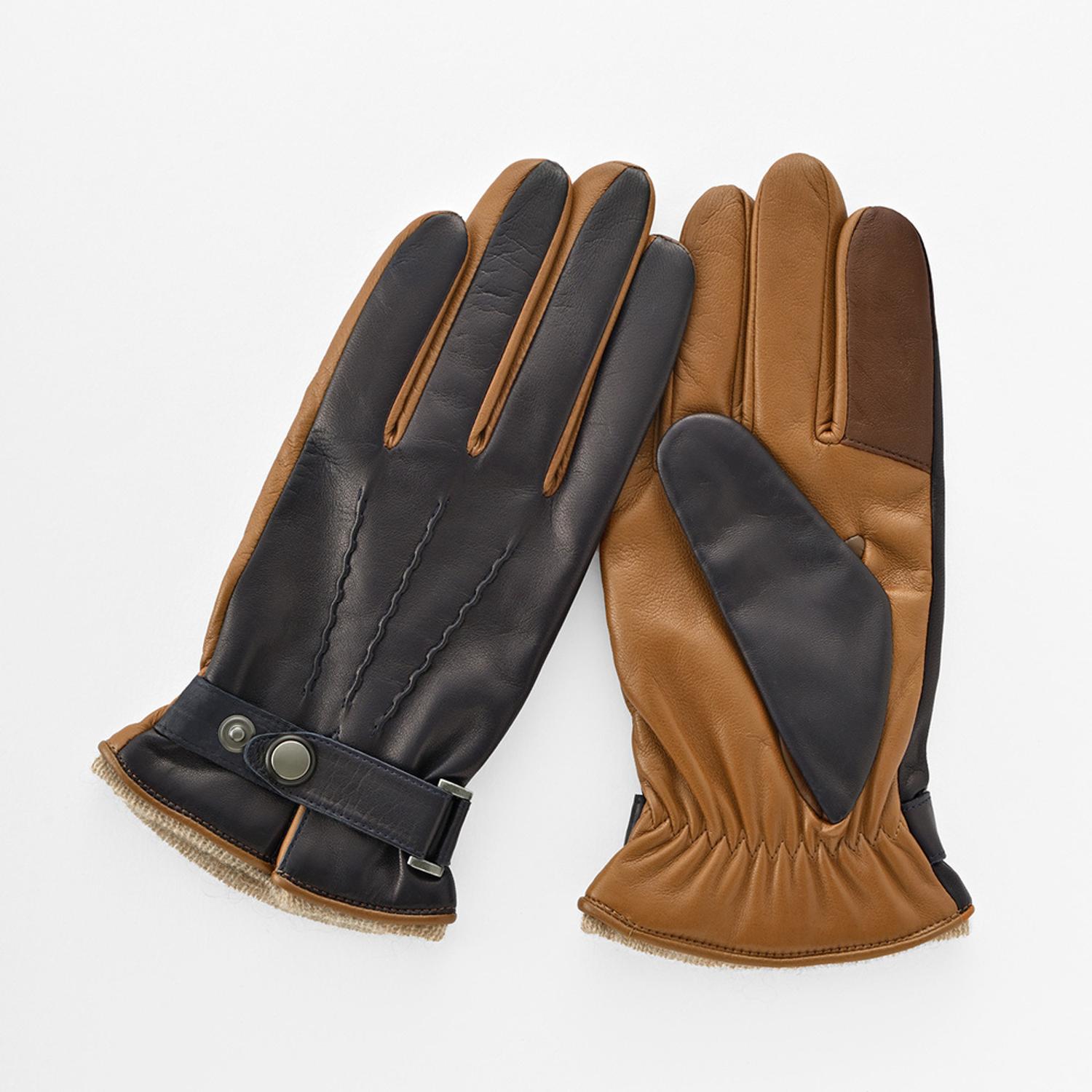 MEN レザーグローブ タッチパネル対応