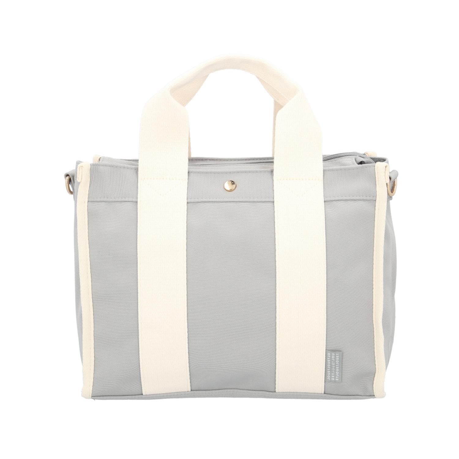 バイカラースクエア2WAYトート