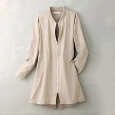 きれいめロング丈ブルゾン