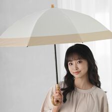 nino bicolor 2段式折りたたみ日傘