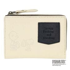 バックヤードファミリー(BACKYARD FAMILY)のPEANUTS Washing 二つ折り財布