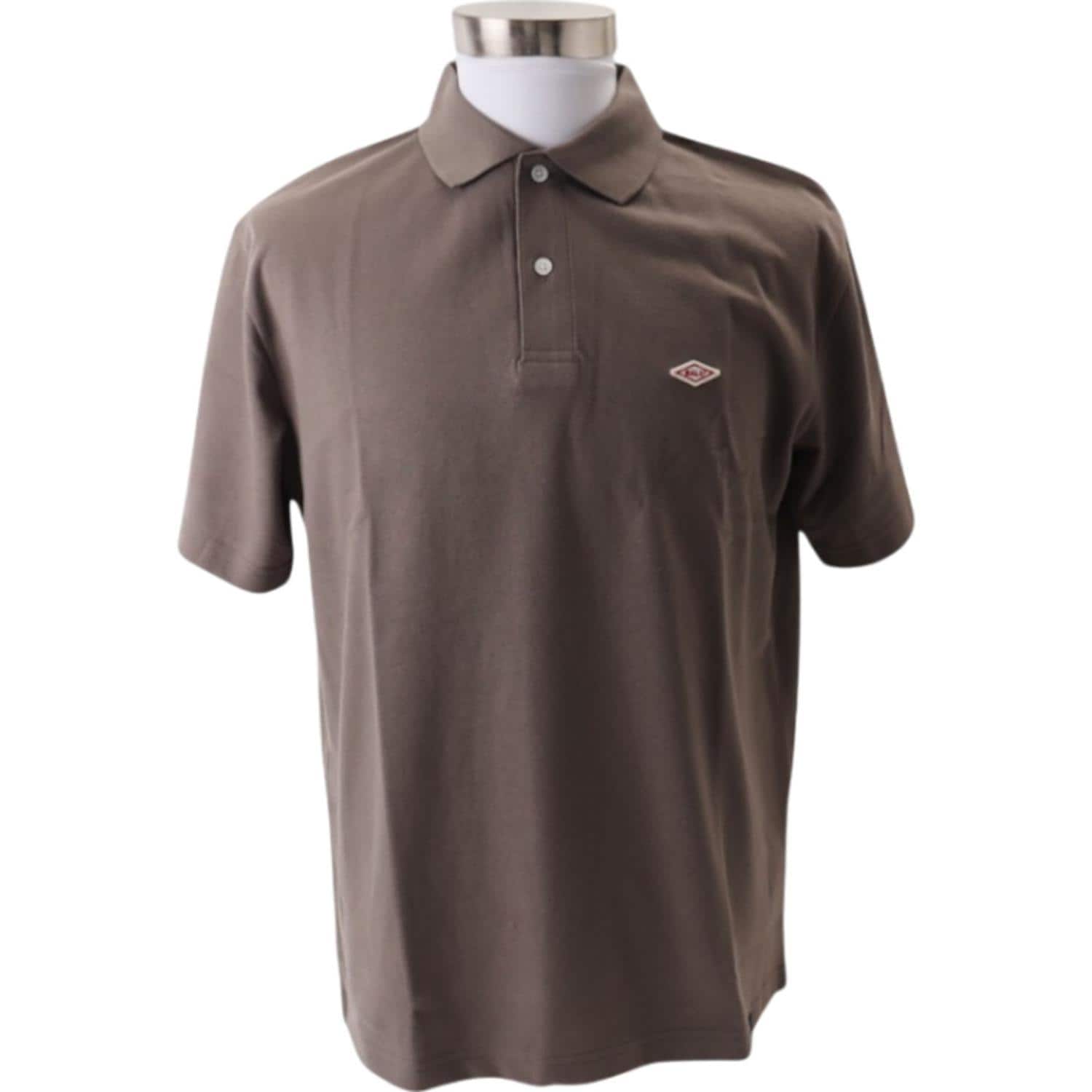 BALL T/C鹿の子 ワッペン付きポロシャツ