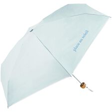 because ビコーズ ポーチ付き 晴雨兼用 折りたたみ傘