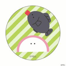 バックヤードファミリー(BACKYARD FAMILY)のつぶらな瞳の仲間達 まじかる百貨店缶バッジ(3)