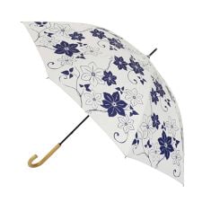 バックヤードファミリー(BACKYARD FAMILY)の晴雨兼用傘 百花涼藍 長傘