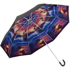 名画 折りたたみ傘 晴雨兼用