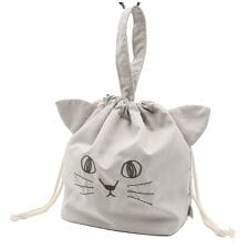 バックヤードファミリー(BACKYARD FAMILY)のにゃふにゃふ ランチ巾着バッグ