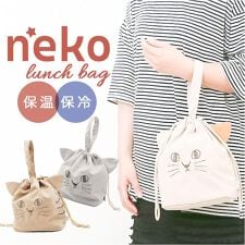 バックヤードファミリー(BACKYARD FAMILY)のにゃふにゃふ ランチ巾着バッグ