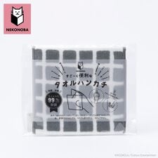 バックヤードファミリー(BACKYARD FAMILY)のNEKONOBA すごーく便利なタオルハンカチ ボーダー