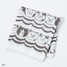 バックヤードファミリー(BACKYARD FAMILY)のNEKONOBA 洗うとふんわりするガーゼ手ぬぐい