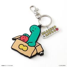 バックヤードファミリー(BACKYARD FAMILY)のJOGUMAN アクリルチャーム付きラバーキーホルダー