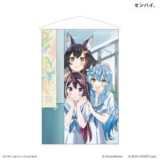 バックヤードファミリー(BACKYARD FAMILY)のホロライブ×ハニーワークス B2タペストリー