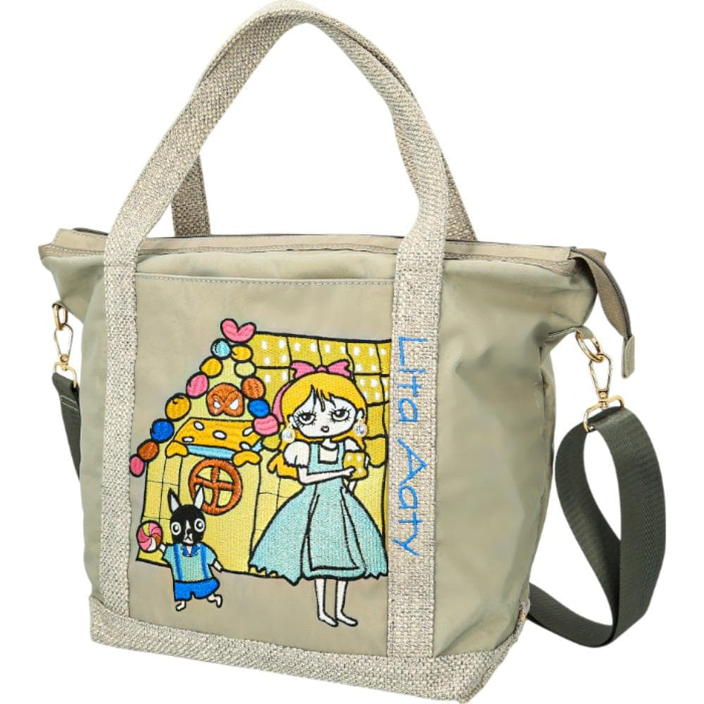 Lyre ライル 83014(A039D) リタちゃん 薄マチトートバッグ | バック