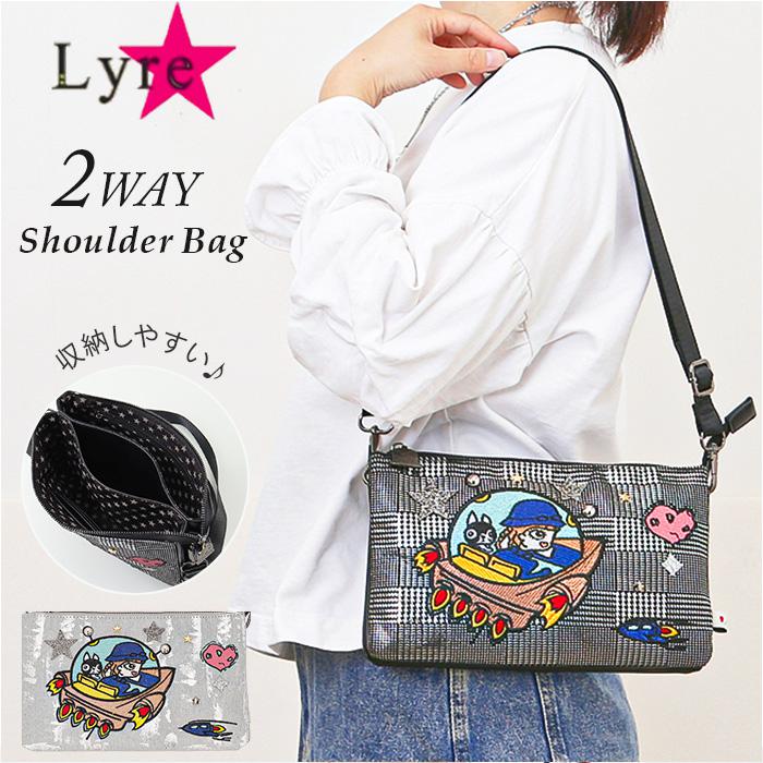 リタちゃん03 Lyre リタちゃん 横型フタマタショルダーバッグ | バックヤード