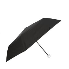 晴雨兼用ブラックコーティング折りたたみ傘 カラビナ