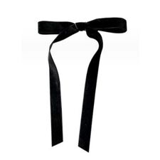 ベロアリボンヘアクリップ