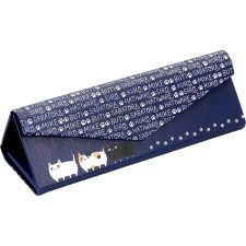 猫三兄弟 折りたたみメガネケース