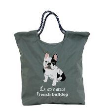 バックヤードファミリー(BACKYARD FAMILY)のアニマル刺繍コードトート