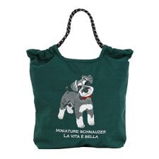 バックヤードファミリー(BACKYARD FAMILY)のアニマル刺繍コードトート