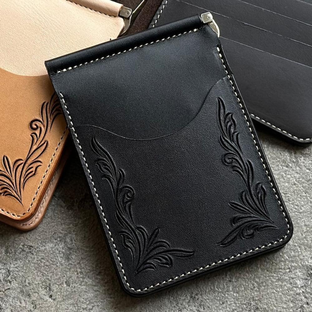 KC.s ビルフォールド ラウンドジップ ヴィンテージホースハイド