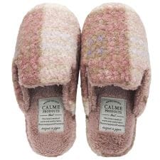 バックヤードファミリー(BACKYARD FAMILY)のカルム プードルボアチェックスリッパ