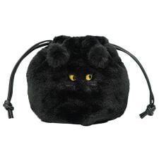 にゃんこファー巾着ショルダー