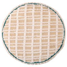 バックヤードファミリー(BACKYARD FAMILY)のラウンドボアチェック クッション