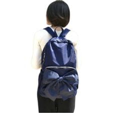 バックヤードファミリー(BACKYARD FAMILY)のピンクトリック ラップリボンリュック