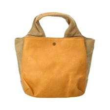 ドット合皮帆布トートバッグ