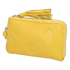 バックヤードファミリー(BACKYARD FAMILY)のperche ペルケ ドット型押し ジャバラマルチケース