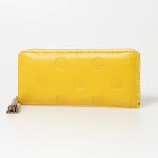 バックヤードファミリー(BACKYARD FAMILY)のperche ペルケ ドット型押 ジャバラ長カードウォレット