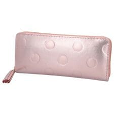 バックヤードファミリー(BACKYARD FAMILY)のperche ペルケ ドット型押 ジャバラ長カードウォレット