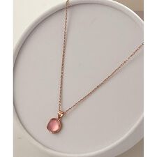 クリアストーントップネックレス