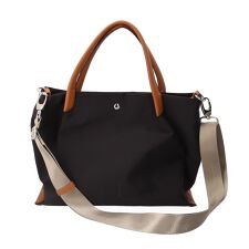 バックヤードファミリー(BACKYARD FAMILY)のlaportadizucchero シワ加工ナイロン2WAYハンドバッグ