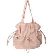 laportadizucchero シワ加工ナイロントートバッグ