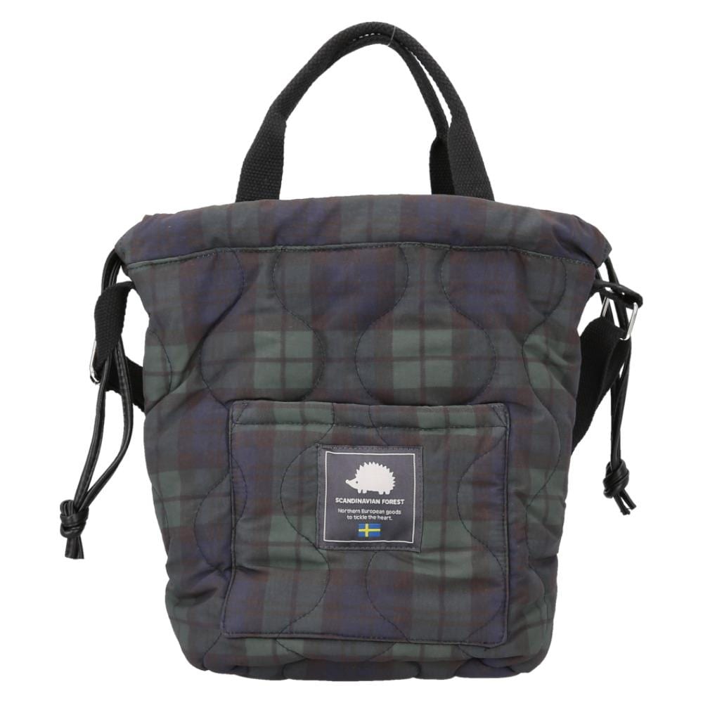 SCANDINAVIAN FOREST キルティング巾着バッグ