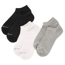 FRUIT OF THE LOOM クオーター丈ベーシックソックス3足セット