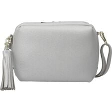 バックヤードファミリー(BACKYARD FAMILY)のDOT&STRIPE フリンジ付きショルダー