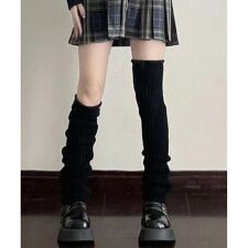 【極細タイプ】リブニットレッグウォーマー60-70cm