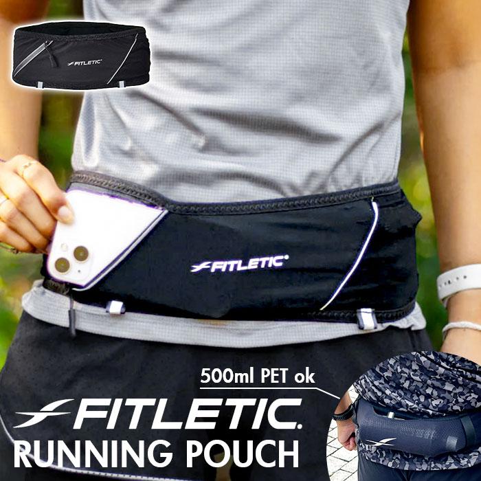 ランニングポーチ 腹巻型 通販 FITLETIC 360 PLUS 揺れないランニングポーチ