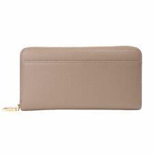 LIZDAYS Leather skimming black long wallet
