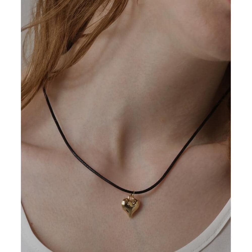 ハートモチーフネックレス