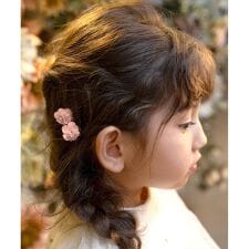 Rora ローズメル ヘアクリップ2個セット