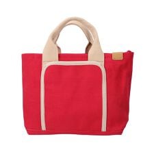 DOT&STRIPE フロントポケットミニトート